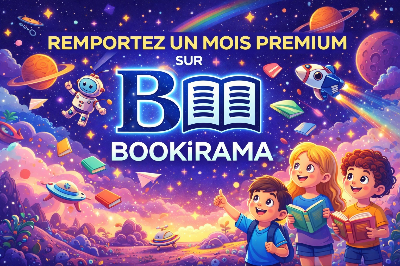 1 Mois Premium sur Bookirama