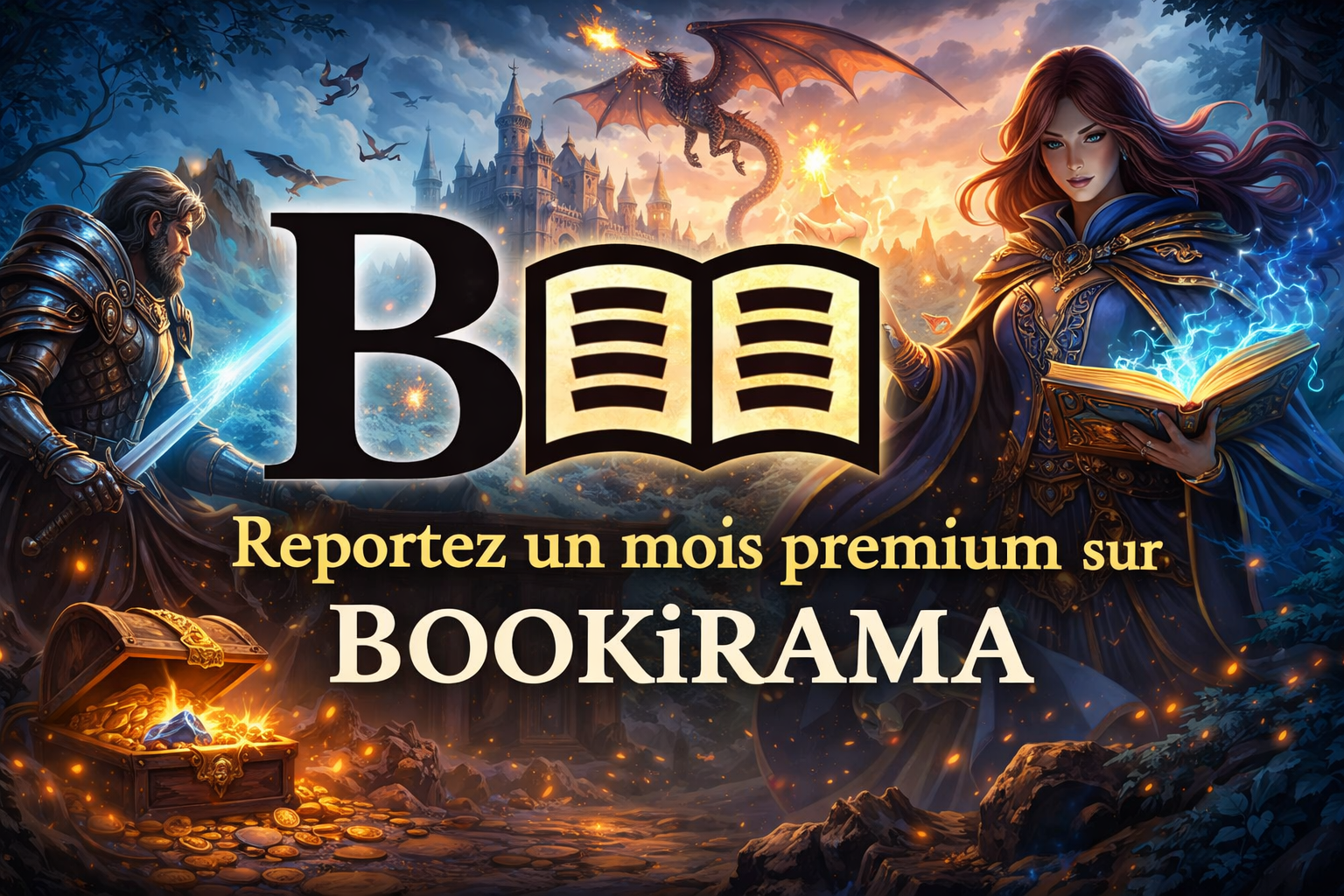 1 Mois Premium sur Bookirama