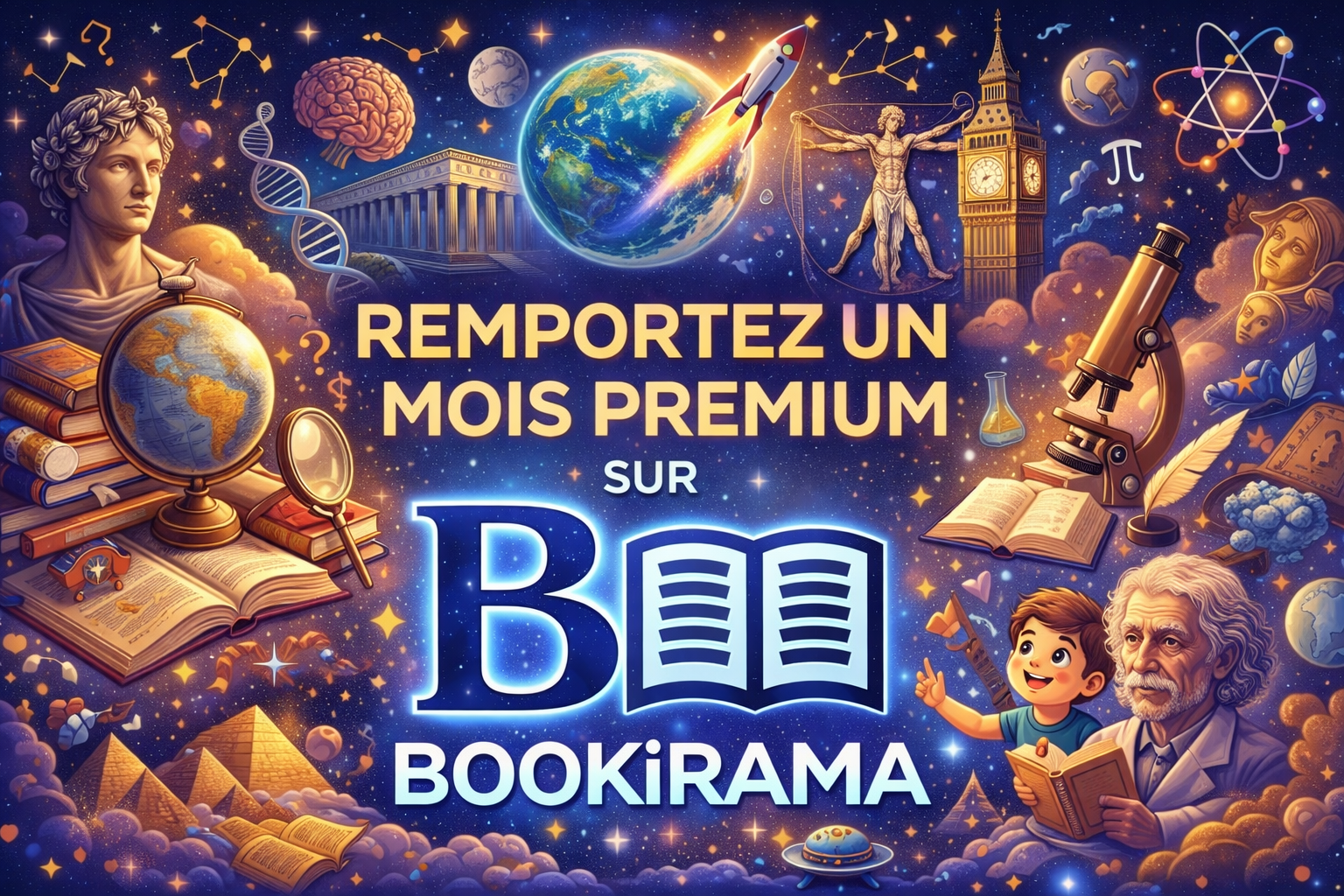 1 Mois Premium sur Bookirama