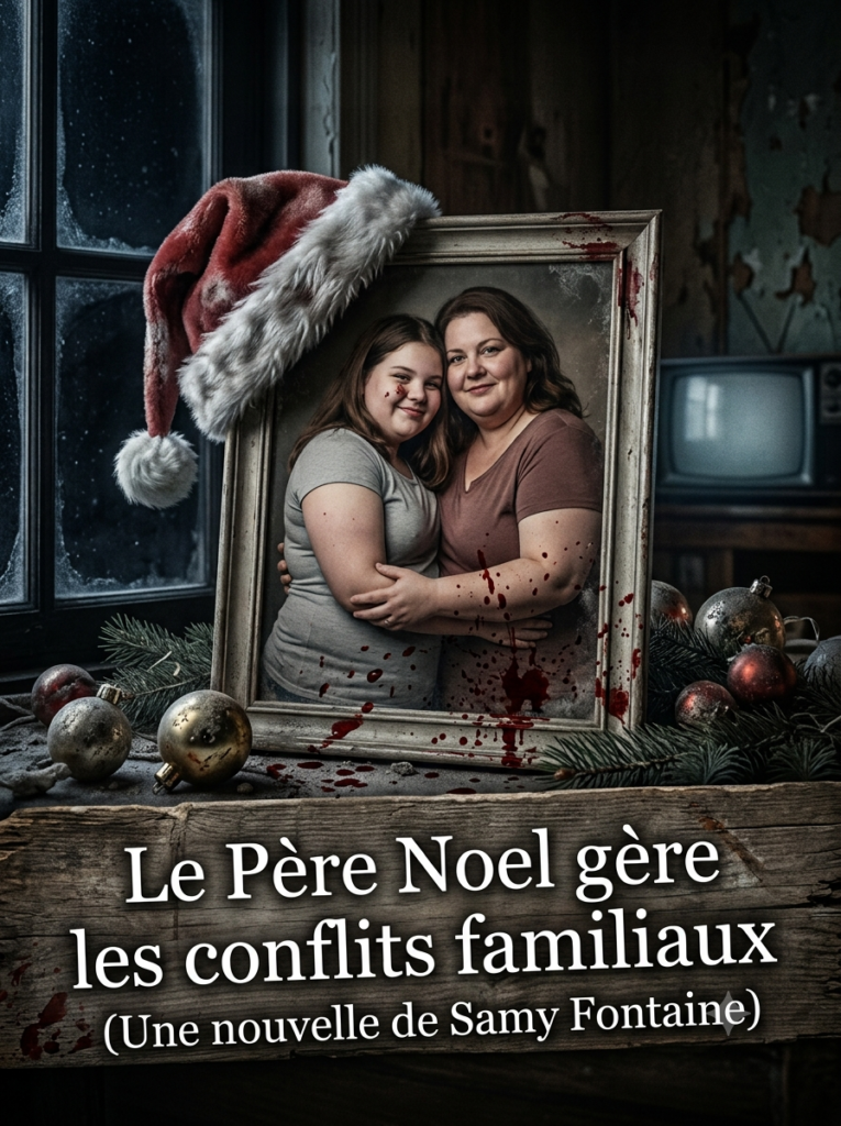 LE PERE NOEL GERE LES CONFLITS FAMILIAUX (Nouvelle : Comédie Noire)
